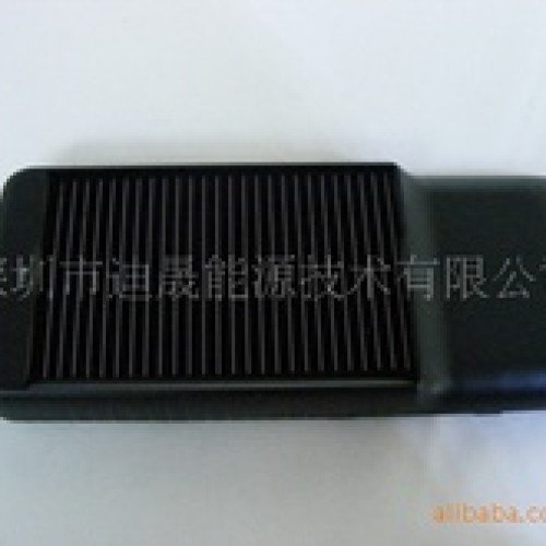 Solar battery cover for cell phone